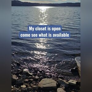 Back Home Closet Is Open And Ready For Sales. Next LIVE Show Thurs 1/29 2pm